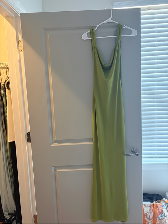 Tiger Mist Dresses & Skirts - Tiger Mist Olive Green Slip Dress